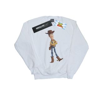 Disney Heren Toy Story 4 Sherrif Woody Sweatshirt (Wit)