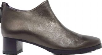 Robert Zur Womens Solara Heeled Boot In Coffee Metallic