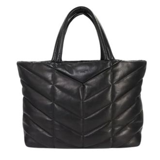 Saint Laurent Pre-owned Tote Bags, female, Black, Size: ONE SIZE Pre-owned Vintage Tote Bag