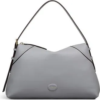 Radley London Crawford Mews Large Ziptop Shoulder Bag in Steel at Nordstrom