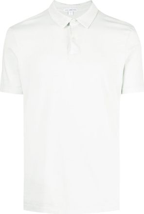 James Perse Revised Standard Polo Shirt - men - Supima Cotton - 1 - Green