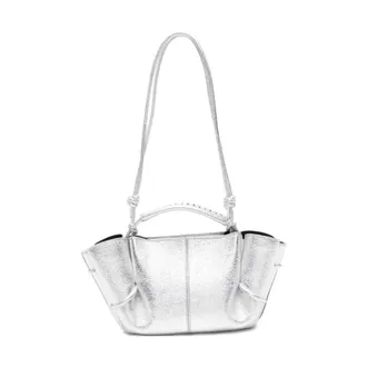 Hereu Mini Bags, female, Gray, Size: ONE SIZE Arta Mini Metallic