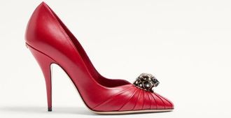 Valentino Garavani Panthea Goatskin Pumps 105Mm Wo