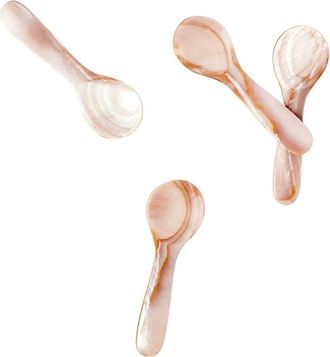 Be Home Seashell Spoons - Set of 4 in Pink at Nordstrom, Size Large