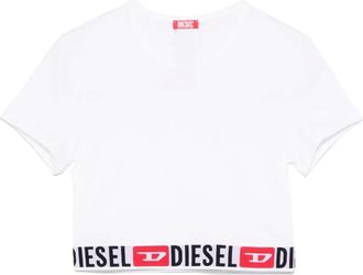 Diesel Irma-D-Core cropped top - women - Cotton/Elastane - M - White