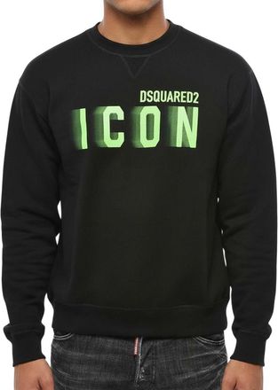Dsquared2 Black Crew Neck Sweatshirt