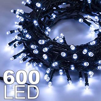 Trade Shop Trade Shop - Catena Luminosa 600 Luci Led Cuando Color Cuando Control