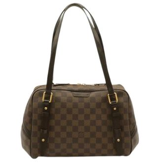 Louis Vuitton Pre-owned Damier Tote Bag - Dames - Pre-owned - Bruin - Maat: ONE Size