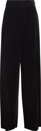 Max Mara Bratto1234 broek van geborsteld fluweel