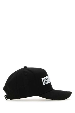 Dsquared2 Bcm066005c00001 M063 Blackwhite Exterior: Cotton Cappelli Hat