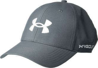 Under Armour Mens 2022 Golf96 Baseball Cap - Pitch Grey/White - One Size