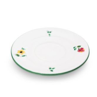 Gmundner Keramik Gmundner Keramik - Plato De Cer&aacute;mica Gmundner Flores Esparcidas Espresso (&oslash; 11cm)