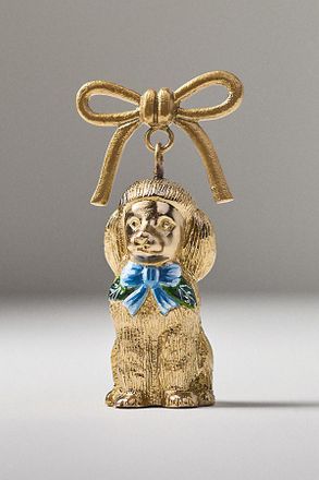 Anthropologie Novelty Brass Candle Snuffer