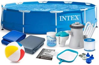 OEM Piscina De Jard&iacute;n Con Estructura 305 X 76 Cm 15 En 1 Intex 28202