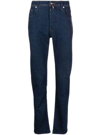 Jacob Cohen Jeans dritti a vita bassa - Blu