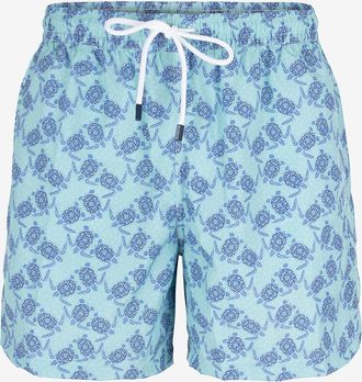 Fedeli Badeshorts Schildkr&ouml;tenprint Madeira