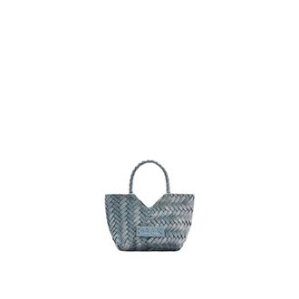 Cala Jade Tassen, Dames, Blauw, ONE Size, Leer, Humi Micro Charm