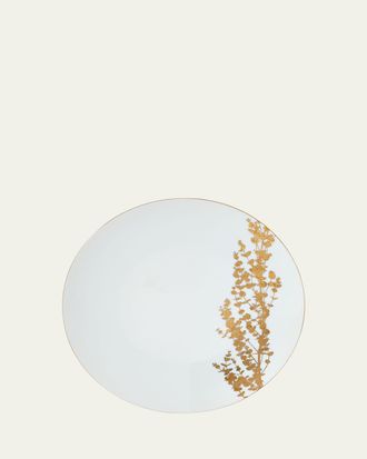 Bernardaud Vegetal Gold Dinner Plate