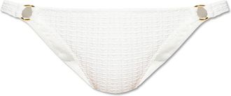 Melissa Odabash Bikinis, female, White, Size: 2XS Bari swimsuit bottom