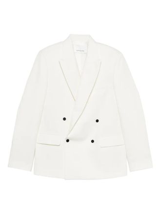 Frankie Shop double-breasted blazer - White