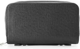 Louis Vuitton Pre-owned Clutches, male, Black, Size: ONE SIZE Pre-owned Long wallet (bi-fold)