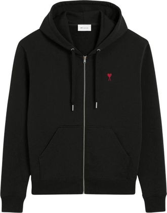 Ami Round-neck Truien - Dames - Vesten met rits - Groen - M - Hoodies & sweatvesten