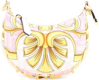 Fendi x Versace Fendace Fendigraphy Bag Printed Zucca Silk Nano hobo bag - Multicolore