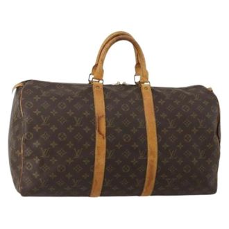 Louis Vuitton Pre-owned Boston Bag - Dames - Pre-owned - Bruin - Maat: ONE Size Leer