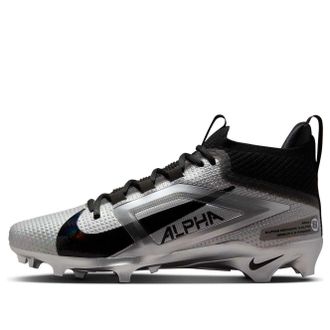 Nike x Saquon Barkley Alpha Menace 4 Elite Metallic Silver IF0112-001
