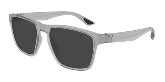 Puma PU0505S Polarized 004 Mens Sunglasses Grey Size 57 - Free RX Lenses - Free RX Lenses