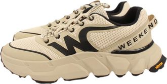 Max Mara Schoenen, Dames, Beige, 38 EU, Polyester, Wkasfinge Sneakers