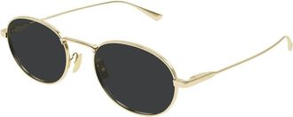 Saint Laurent unisex, Accessoires, Geel, Maat: 52 MM Nylon