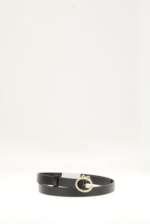 Dior Womens Belt Medallion Black Calf Leather (bos Taurus)