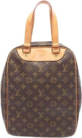 Louis Vuitton Pre-owned Handbags, female, Brown, Size: ONE SIZE Pre-owned Canvas Handbag