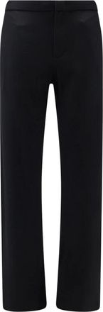 Vince Straight Broeken - Heren - Straight fit broeken - Zwart - L - Wol - Broeken