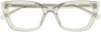 Saint Laurent Glasses, female, Gray, Size: 53 MM Eyeglasses