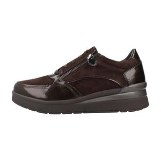 Stonefly Cream 58 Velour/S Patent - - Shoes - Donna - Marrone - 36 EU