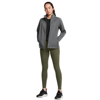 Under Armour Lichtgewicht trainingspufferjas voor dames met klein logo (Grijs)