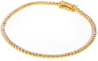 Girls Crew Endless Tennis Bracelet in Gold at Nordstrom