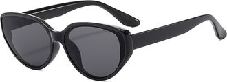Generic Small Frame Mens Outdoor Sunglasses Vacation Womens Sports Driving(Black)