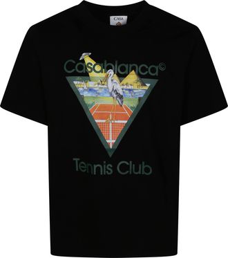 Casablanca Tennis Club Graphic T-Shirt