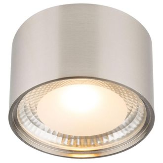 Globo Lighting Plaf&oacute;n - Serena - N&iacute;quel - Metal - &Oslash; 11cm - Led - 12007n - Globo