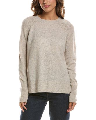 Fort&eacute; Cashmere Easy Crewneck 100% Cashmere Sweater