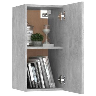 Berkfield Home TV Cabinets 2 pcs Concrete Grey 30.5x30x60 cm Engineered Wood