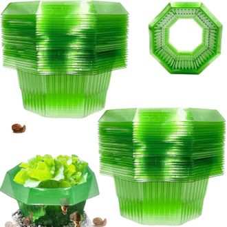 OEM Collares De Protecci&oacute;n Contra Babosas, Dise&ntilde;o Ecol&oacute;gico, Retenci&oacute;n De Humedad, Verde