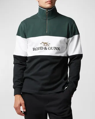 Rodd & Gunn Men & apos;s Foresters Peak Quarter-Zip Sweater