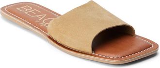 Matisse Footwear Womens Bali Slide Sandal In Gold Frost