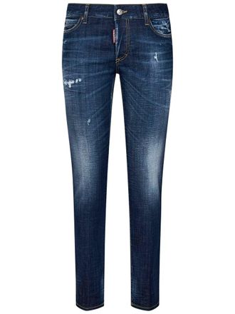 Dsquared2 Jennifer Blue Cotton Denim Jeans