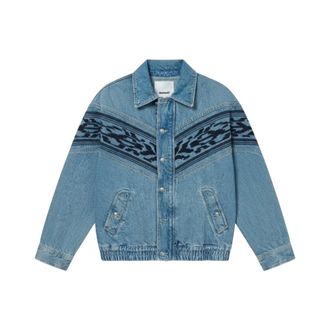 Isabel Marant Julian Denim Jacket - Dames - Jassen - Blauw - Maat: M Denim