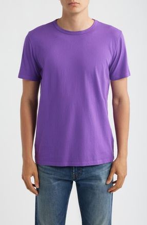 Imperfects Shop Solid Organic Cotton T-Shirt in Purple Magic at Nordstrom, Size X-Large